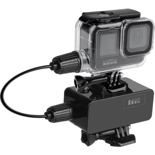 5200mAh Waterproof Power Bank Battery Charger Waterproof Case For GoPro Hero 9/8/7/5/4 Action Camera SJ8 H9 Charging Box