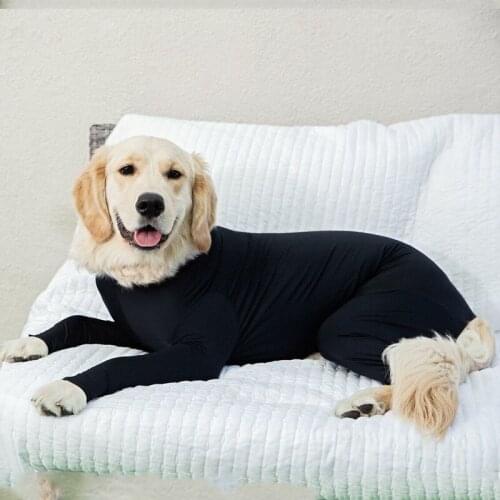 Recovery Post Operative Protection Clolthes Long Sleeves Bodysuit Jumpsuit 3 color For Dogs Collar Alternative