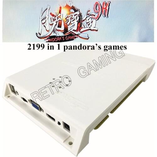 2199 3288 in 1 Panodra Box 9H Arcade PCB Jamma Board with 10pcs 3D Games Support Add Games VGA HDMI for HD Video Console/Cabinet