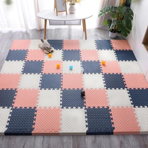 4PCS Thick Baby Puzzle Play Mat EVA Foam Kids Rugs Floor Tiles Toys Soft Carpet Toddler Climbing Pad Baby Activity Center