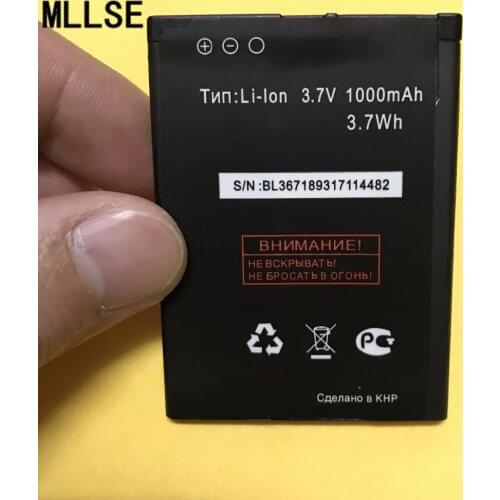 MLLSE 1000mAh Battery For GINZZU R11D Mobile Phone