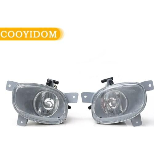 Car Left Right Front Bumper Fog Lights Car Clear Lens For Volvo S80 1999 2000 2001 2002 2003 2004-2006 No Bulbs car-styling