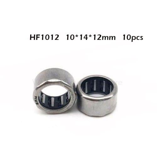 Free shipping 10pcs HF1012 one way cluth needle roller bearing 10x14x12mm