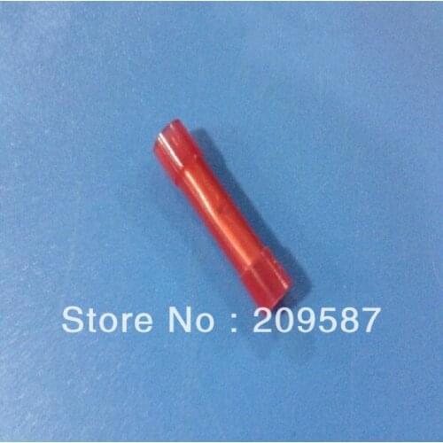 BNYF1.25 Red Nylon Insulated Butt Connectors and Splices For 0.5-1.5mm2 , 22-16 AWG Wire