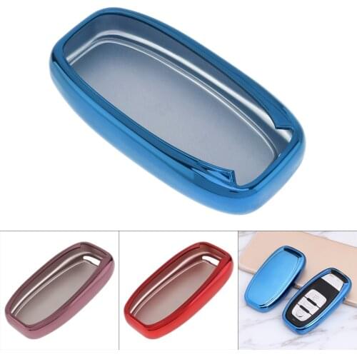 TPU Straight Plate Car Key Case Unique Design Protector Holder for Audi A4/A5/A6/A7/Q5/Q7/Q8/R8/RS4/RS5/RS6/RS7/S5/S6/S7/S8/SQ5