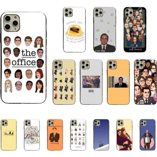 The Office Montage Dwighst Schute Michael Scott Phone Case For iPhone 11pro MAX 8 7 6 6S Plus X XS MAX 5 5S SE XR Fundas Capa