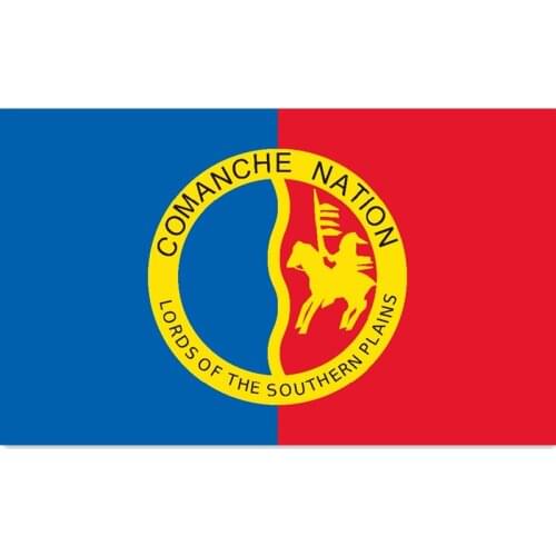 60x90cm/90x150cm/120x180cm comanche nation flag