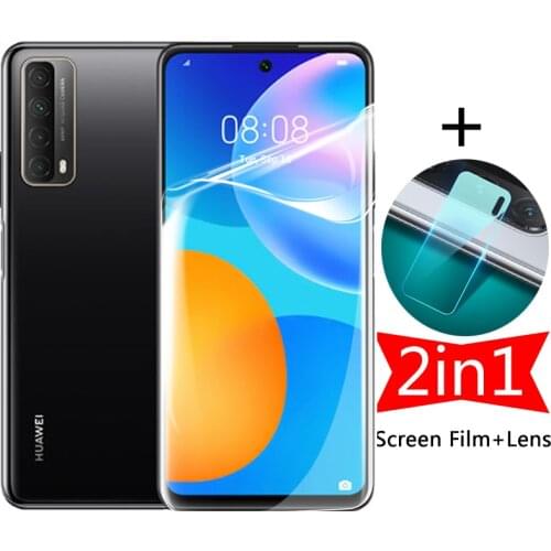 Screen Hydrogel Film on For Huawei for Huawei Y7a Y7p 2020 Y6 2019 Y5 Pro Screen Protector Film on Huawei Y9 Y7 Prime 2019 Dual