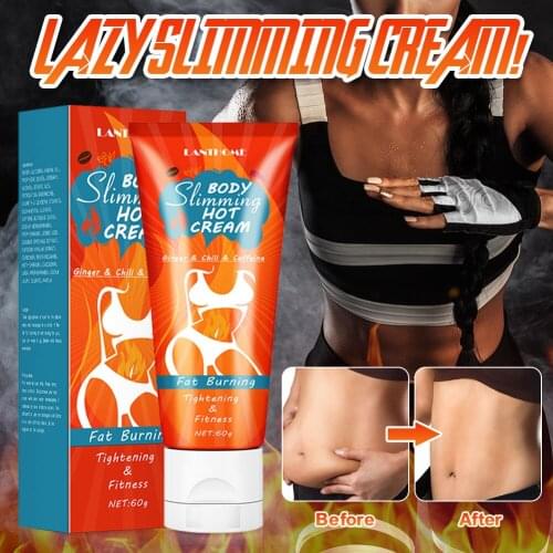 Hot Cream Anti-Cellulite Body Slimming Firming Cream Massage Gel, Weight Loss & Fat Burning, Arms, Abdomen, Waist, Thighs, Legs