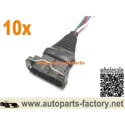 Longyue 10pcs MAF Connector Mass Air Flow Meter Harness Plug for Nissan Z32 300zx AFM 22680-30p00