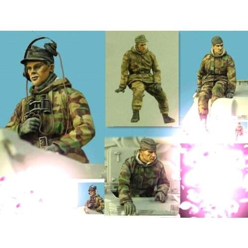 1:35 Resin Figure Model Kit Unassambled Unpainted //T067(4 figures)