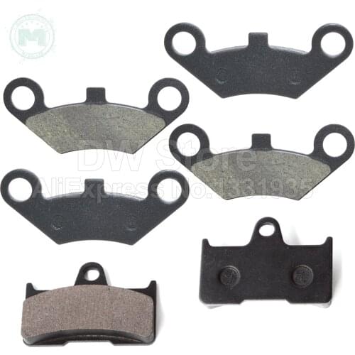 ATV Front 4pcs+Rear 2pcs Semi metallic non asbestos Brake Pad for CF Moto CF500 500CC 600 600CC X5 X6 X8 U5 ATV UTV Shineary