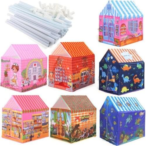 Portable Folding Game Tent Doll House Candy Princess Castle Game House Men and Women Children Outdoor Gift Toy Tent Castle