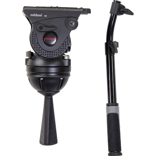 Miliboo M8 Professional Fluid Tripod Head for Digital Camcorder Movinghead Load Bearing 20 kg