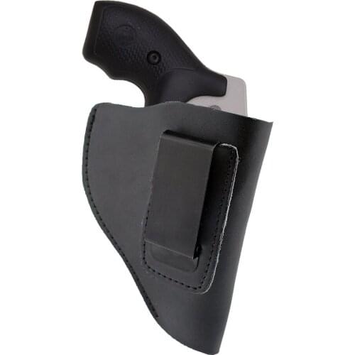 Ultimate Leather IWB Holster for Right Hand Fits Most J Frame .38 Special Revolvers Ruger LCR Smith Wesson Body Guard Taurus