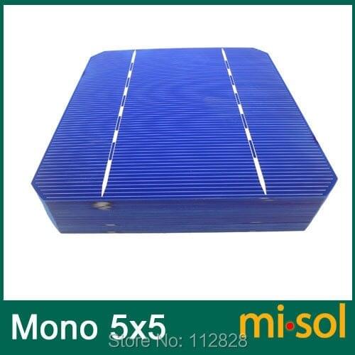 20pcs/lot of Mono Solar Cell 5x5 2.8w, GRADE A, monocrystalline cell, DIY solar