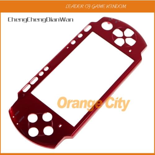 30pcs/lot New Housing upper top Front Faceplate For PSP3000 Case Shell Cover With Logo For PSP 3000