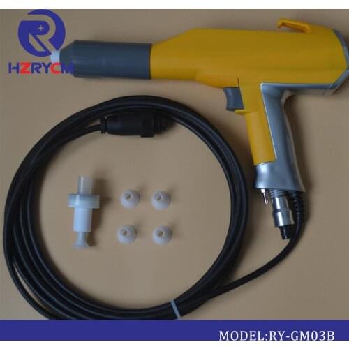 Aftermarket Gema optiselect Powder Spray gun with Remote control key fitting origional powder coating equipment