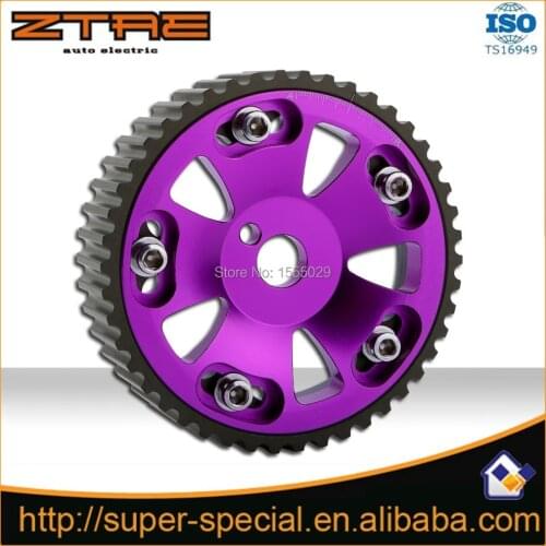 ALUMINUM PURPLE RACING ENGINE CAM GEAR 4G15 1.5L ENGINE MIT MIRAGE/COLT/SUMMIT