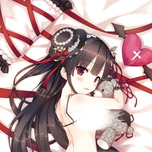 Anime Maitetsu Hayase Fukami Girl Dakimakura Hugging Body Pillow Case Long Otaku Cushion Cover Cosplay High Quality Decor Sexy