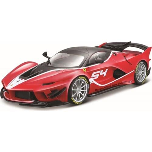 Bburago 1:18 Hardcover Edition FERRARI FXX-K EVO Car Static Die Cast Vehicles Collectible Model Car Toys