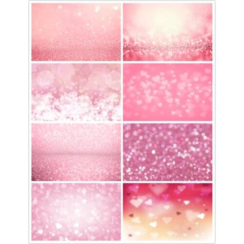 Bokeh Backdrop Wedding Newborn Baby Bridal Pink Spot Halo Romantic Photography Backgrounds Photo Booth Studio Prop