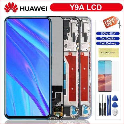 6.72'' Display Screen For Huawei Y9A FRL-22 FRL-23 FRL-L22 LCD Display Touch Screen Digitizer Assembly For Honor X10 Screen
