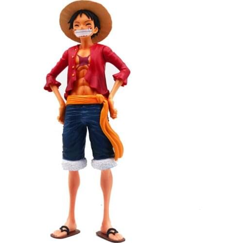 28cm One Piece Monkey D Luffy Action figure toys doll Christmas gift with box