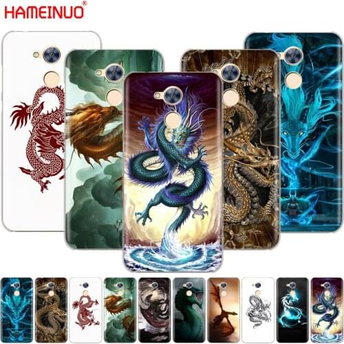 HAMEINUO chinese dragon design Cover phone Case for Huawei Honor 10 V10 4A 5A 6A 7A 6C 6X 7X 8 9 LITE