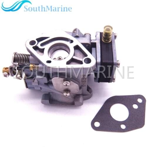Boat Engine Carburetor Assy and Gasket for Hangkai 2-stroke 5hp 6hp Outboard Motor