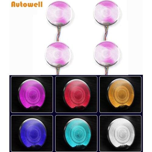 Car Audio Speaker Cover Trim Door Loudspeaker Cover Trim For Mercedez C GLC E class w205 X253 W213 2014-2021 C63 C200 C250 LED