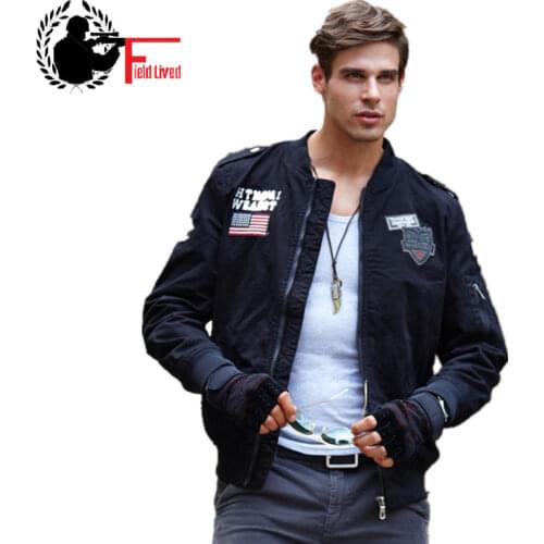 Jaqueta Masculino Military Style Tactical Jacket Stand Collar Coat Male Army Chaqueta Hombre Autumn Motorcycle Jacket Pilot 2020