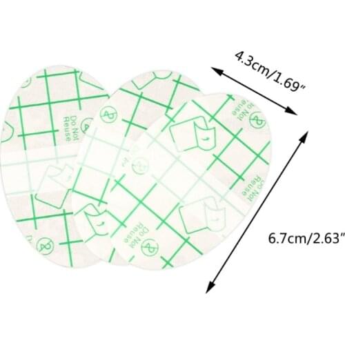 30Pcs Heel Protector Foot Care Sticker Waterproof Invisible Patch Anti Blister Friction 27RC