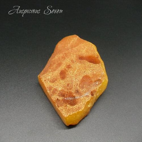 Natural Baltic Rough Amber Stone/Organic Gemstone/DIY Material / ADIY-002