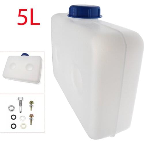 5L Plastic Air Parking Heater Fuel Tank 2 Hole Gasoline Oil Storge for Eberspacher Truck Caravan Fuel Oil Gasoline Tank