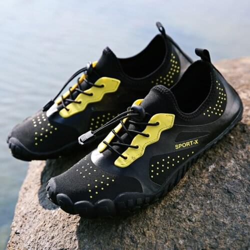 Beach men and women water sports shoes upstream beach shoes fishing shoes summer swimming fitness yoga hiking shoes size 35-46