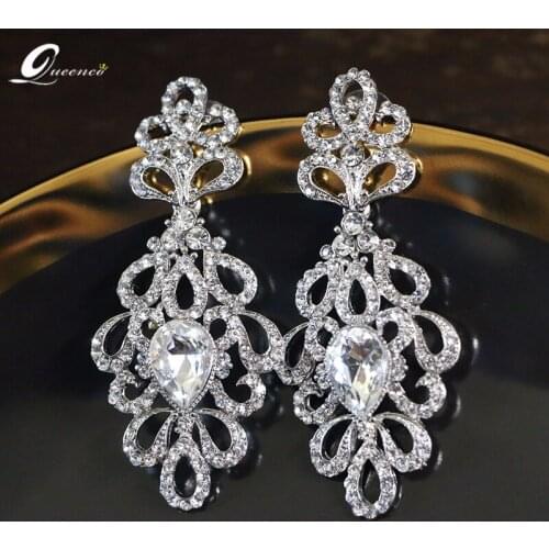 Korean Pircing Drop Earrings Silver Color Orecchini Oorbellen Hangers Accesorios Mujer Wedding Aesthetic Accessories Ohrringe