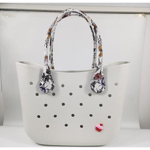 Silicone Solid Color Beach Bag 2021