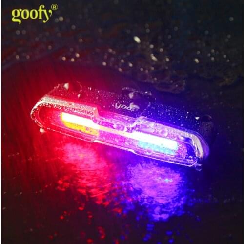 USB Rechargeable Bicycle Light LED Bike Taillight Lithium Battery Cycling Helmet Light Lamp Mount Bike Accessories