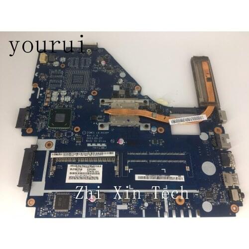Yourui NBMEQ11002 NB.MEQ11.002 For ACER Aspire E1-570 E1-570G Series Laptop Motherboard Z5WE1 LA-9535P With 2117u CPU
