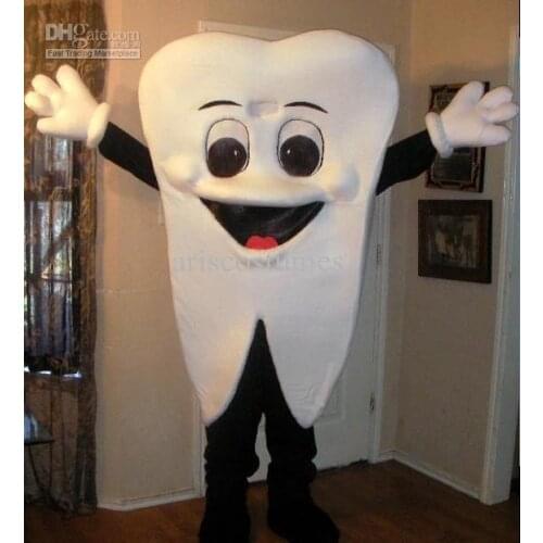 Tooth costumes for adults advertising mascot animal costume school mascot fancy dress costumes