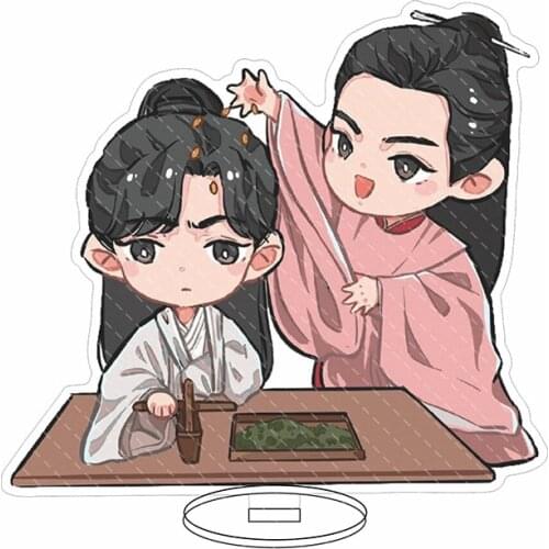 2021 Trendy Shan He Ling Wen Kexing Model Double Zhang Zhehan Gong Jun Word of Honor Handicraft Acrylic Human Standing Sign