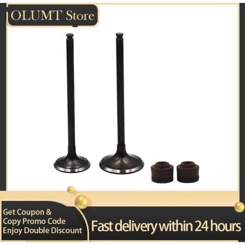 Crossbike Engine Parts Intake Exhaust Valve Stem Kit For HONDA AX-1 NX250 1988 - 1996 XL250 1996 14711-KW3-000 14721-KW3-000