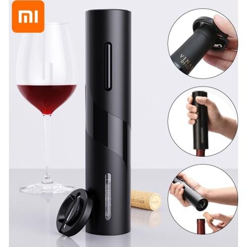 Xiaomi Electric Wine Bottle Opener Rechargeable Automatic Corkscrew Powered Cork Remover Kitchen GadgetsKitchen Accessories