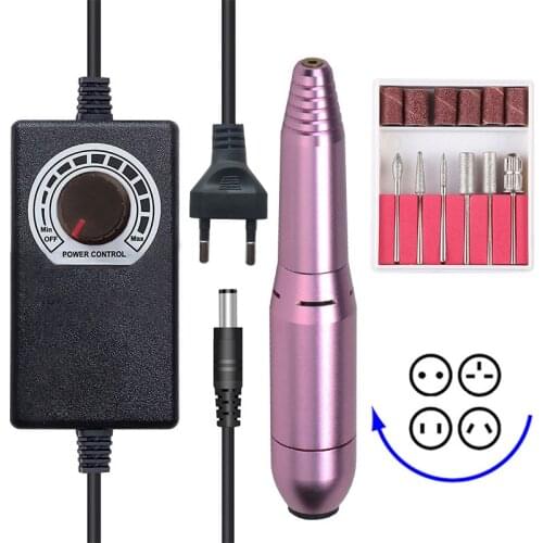 35000RPM Electric Nail Drill Machine Nail File Manicure Pedicure Drill Nail Salon Milling Drill Professional Nail Drill Machine