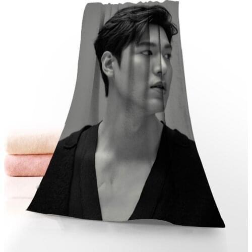 Hot Sale Custom Lee Min Ho 35x75cm Fitness Sports Towel Portable Quick-Drying Towel Yoga Outdoor Microfiber Sports Towel