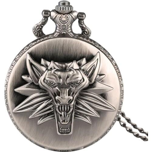 Watch Chain Pocket Watch Antique Retro Relief for Fathers Day Gifts Dangle Pendant Quartz Movement Vintage Pocket Watch Men