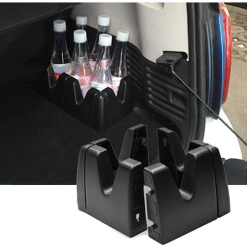 Car Trunk Fixing Plate Magic Block Trunk Storage Combination Block For Smart 451 453 fortwo forfour Interior Car Accessories