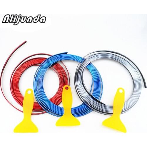 The new 5M car interior decoration decals decorative line for Volkswagen vw POLO Tiguan Passat Golf EOS Scirocco Jetta Bora Lavi