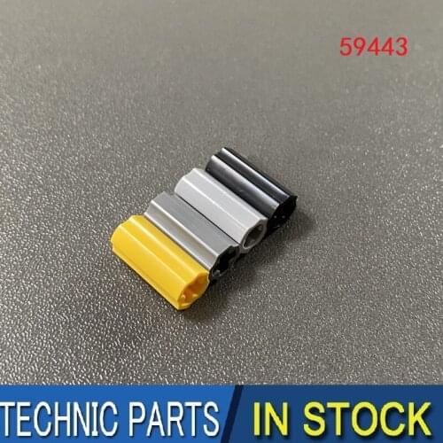 BuildMOC Compatible Assembles Particles 59443 1x2 For Building Blocks Parts DIY LOGO Educational Tech Parts Toys